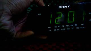 Radio Sony dream machine clock radio icfc128 [upl. by Keldah]