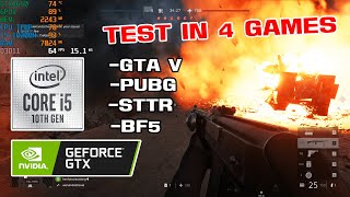 I510300H Benchmark GTX 1650 TUF GAMING F15 FX506LH  TEST IN 4 GAMES [upl. by Atikaj36]