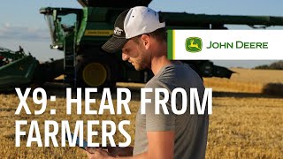 Hear from Farmers  John Deere X Series Combines [upl. by Burnight]