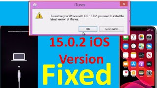 How to solve To Restore 15 0 2 Download Latest iTunes iPhone 1502 iOS version [upl. by Bedad339]