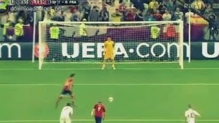 SPAIN vs FRANCE 20  Euro 2012 Xavi Alonso Goal 2362012 [upl. by Schear]