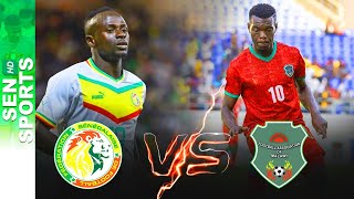 Sénégal🇸🇳 vs Malawi🇲🇼 en direct live commenté stade Abdoulaye Wade [upl. by Najar]