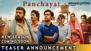 Panchayat Season 3 Official TEASER Announcement  Official Trailer release date  PrimeVideoIN [upl. by Sral395]