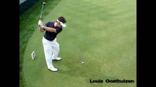 Louis Oosthuizen swing w slowmo [upl. by Eenaej]