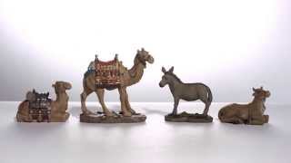 Nativity Animals for Real Life Nativity Set  The Catholic Company [upl. by Michell786]