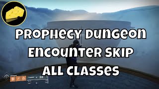 Prophecy Dungeon First Encounter Skip All Classes Solo Flawless Speedrun Cheese  No Sword Method [upl. by Xymenes]