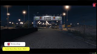 Sandy Shores Race Track MLO  FiveM Drift Cars fivem drift [upl. by Laram]