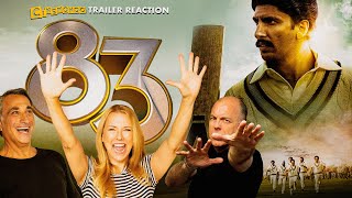 83 Official Trailer Reaction Ranveer Singh Deepika Padukone Pankaj Tripathi [upl. by Charmane732]