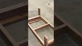 How to Build a Simple Outdoor Coffee Table for Your Patio  Easy Rustic DIY Table [upl. by Kneeland]