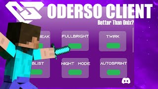 NEW PVP CLIENT  MINECRAFT BEDROCK EDITION 12060  12062 OderSo Client [upl. by Emmye384]