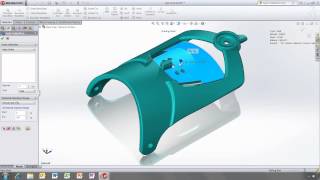 SolidWorks 2013 SolidWorks Plastics [upl. by Nonnahsed]