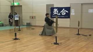 Toyama Ryu Tameshigiri Demonstration [upl. by Montford765]