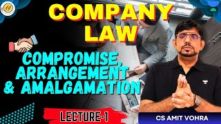 Compromises Arrangement amp Amalgamation Lec1  CS Amit Vohra [upl. by Urion]