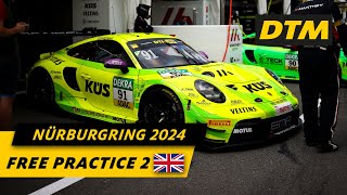 ReLive Free Practice 2  Nürburgring  DTM 2024 [upl. by Leay]