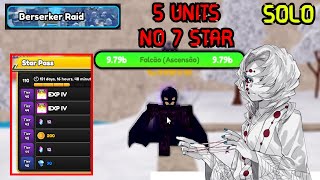 Farm RUI 6 STAR  FARM STARPASS PRESTÍGIO e 1100 stardust Ainda Testei Na Raid De Berserker noASTD [upl. by Dremann861]