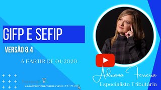 IN 1922 GFIP E SEFIP VERSÃO 84UTILIZAR A A PARTIR DE 012020  RETIFICAÇÃOENTREGA EM ATRASO [upl. by Eisler]