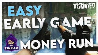 HOW TO MAKE MONEY EARLY WIPE EASY CHEAP LOOT RUN  Escape from Tarkov 1211 Customs Guide  TweaK [upl. by Ym]