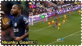 video Christopher Nkunku GOAL vs Wolves  Chelsea vs Wolves🔥 What A Goal… [upl. by Enrev]