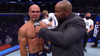 UFC 266 Robbie Lawler Octagon Interview [upl. by Ethban]