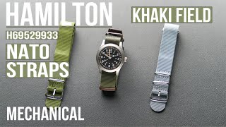 Hamilton Khaki Field Mechanical H69529933  Strap options  Part 1 [upl. by Lombard564]