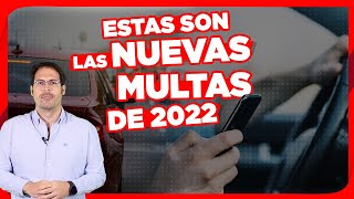 NUEVA LEY DE TRÁFICO 2022  Estas SON las NUEVAS MULTAS que te van a poder poner DESDE HOY [upl. by Hanser222]