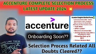 Accenture Onboarding amp Recruitment Process Breaking News 🔥  Task Mail Offer Letter Primer Module [upl. by Otsirc442]