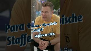 Staffelübergabe zwischen Olympischen Spielen und Paralympics  Sportschau [upl. by Laehcym142]