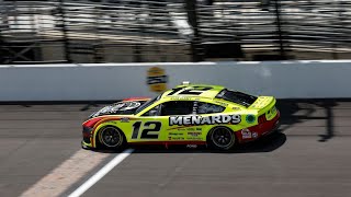 2024 Brickyard 400 final laps Ryan Blaney onboard camera with scanner audio [upl. by Pessa]