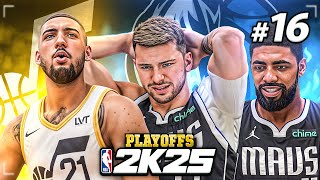 A MAIOR SURPRESA DOS PLAYOFFS  NBA 2K25 MyCareer Ep16 [upl. by Mit517]