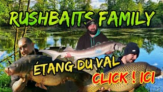 pêche de la carpe 2021 étang du val carpe pêche rushbaits carpassion carpfishing [upl. by Fatma]