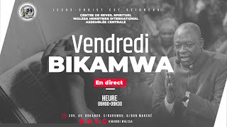 Direct  CULTE VENDREDI BIKAMWA 09 AOUT 2024 Avec 𝐄́𝐯 𝐂𝐥𝐚𝐮𝐝𝐞 𝐊𝐚𝐛𝐮𝐧𝐝𝐢 𝐖𝐚𝐥𝐞𝐬𝐚 [upl. by Anital]