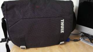 Test Sacoche Messenger Bag de chez Thule [upl. by Severn697]