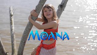 Moana  How Far Ill Go  performed by Miriam 5 years old [upl. by Ardnaz]