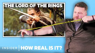 Traditional Archery Expert Rates 11 More Archers In Movies  How Real Is It  Insider [upl. by Ennagroeg]