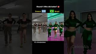 5M views 😲 Trending Greece vs Brazil 😮 Who won  4k chrissipatakas kehlani afterhours [upl. by Yeh]