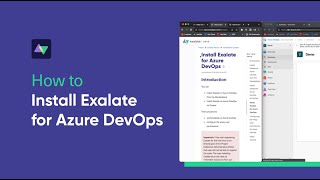 How to Install Exalate on Azure DevOps [upl. by Wesley]