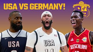 LIVE Team USA vs Germany final Paris Olympics tuneup game [upl. by Akilaz]