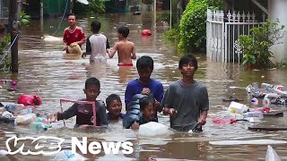 Indonesias Sinking Capital Is Drowning in Severe Floods [upl. by Lalage443]