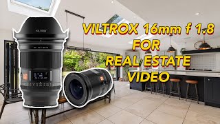 Viltrox 16mm f18 Sony lens BEST budget wide angle video lens [upl. by Shevlo]