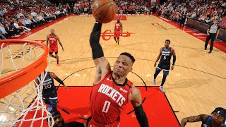 Russell Westbrook  Best Dunks  201920  Houston Rockets [upl. by Leverett]