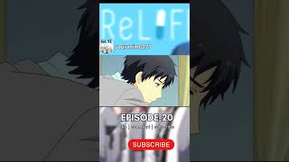 Relife anime in hindi like subscribe comment trending comments trendingshorts subscribe shortsv [upl. by Oiruam]