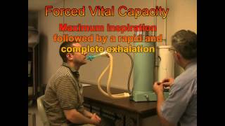 RESPIRATORY CARE Waterseal Spirometrywmv [upl. by Kokaras]