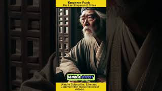 Emperor Puyi The Remarkable Life of Chinas Last Emperor [upl. by Shermie]