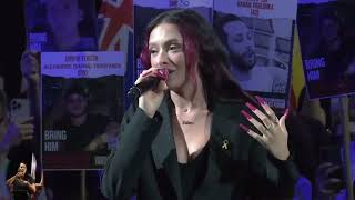 Eden Golan  October Rain  Original Acoustic Version  Live in Tel Aviv  Updated HD Version🎗️ [upl. by Namyh860]