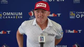 Mackenzie Hughes Friday Flash Interview 2024 RBC Canadian Open [upl. by Iene]