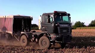 Maishäckseln 2022 mit Fendt Katana 85 u Kemper Champion 390 Plus Schneidwerk Teil 2 [upl. by Sweet686]