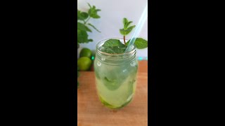 Secret trick to make the Best NonAlcoholic Mojito Recipe [upl. by Anerev]