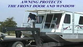 Travelwave Trailerable Houseboat Info Video Part 1 [upl. by Georgena406]