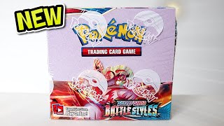 NEW Pokémon Battle Styles Booster Box Opening [upl. by Nahte752]