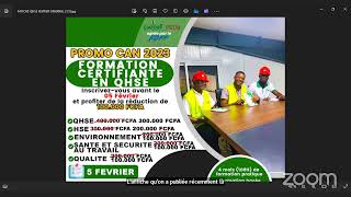 FORMATION QHSE SEANCE DINITIATION GRATUITE EN QHSE PAR MEMOUAN [upl. by Cini]